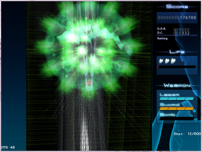 スクリプト駆動のブラー